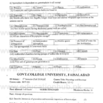 BOT-503 BS Botany GCUF Past Paper Fall 2019