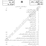 371 S2019 AIOU PAST PAPER